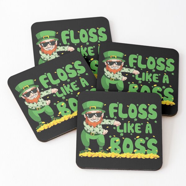 Item preview, Leprechaun Floss Like A Boss St Patricks Day designed and sold by trathai1012.