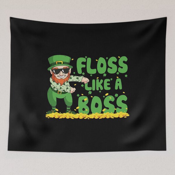 Item preview, Leprechaun Floss Like A Boss St Patricks Day designed and sold by trathai1012.