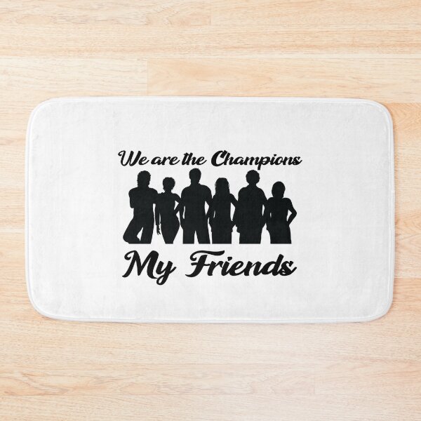 Item preview, we are the champions my friends designed and sold by NiceShirtY.