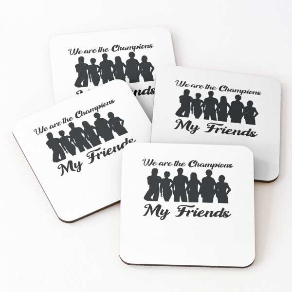 Item preview, we are the champions my friends designed and sold by NiceShirtY.
