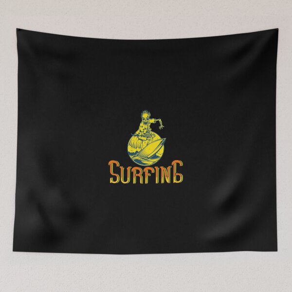 Item preview, SKULL SURFING DESIGN designed and sold by Picspot.