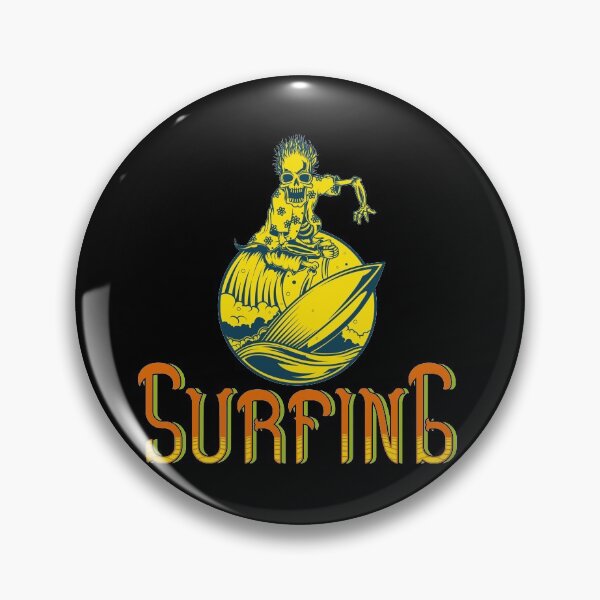 Item preview, SKULL SURFING DESIGN designed and sold by Picspot.