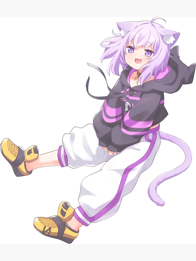 Hololive Nekomata Okayu outlet Full Body wall Scroll