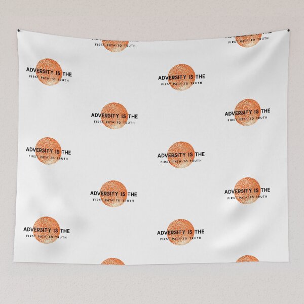 Item preview, Adversity Is The First Path To Truth designed and sold by retro87tee.