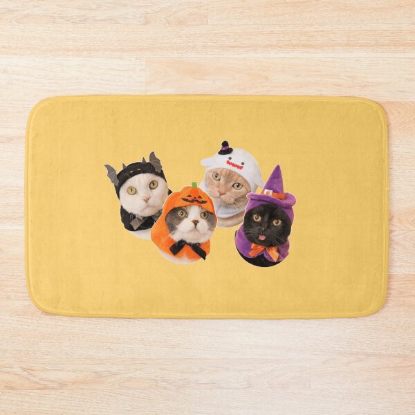 Item preview, cats in cute halloween hats designed and sold by promisesarelies.