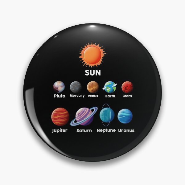 Artikelvorschau, Planeten des Sonnensystems entworfen und verkauft von teeteeup.