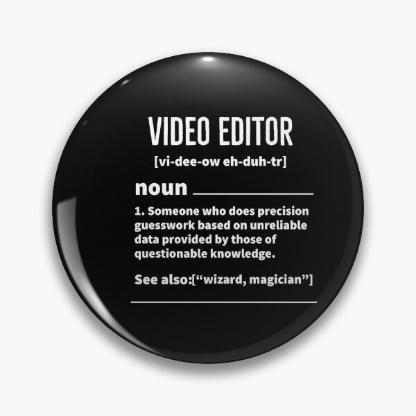 Item preview, Video editor Definition designed and sold by AwesomeWorld1.