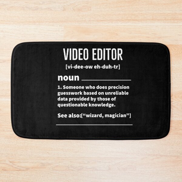 Item preview, Video editor Definition designed and sold by AwesomeWorld1.