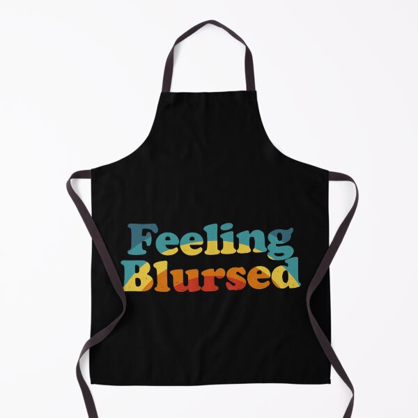 Item preview, Feeling Blursed - Funny Blessed Cursed Retro Rainbow designed and sold by bonmotto.