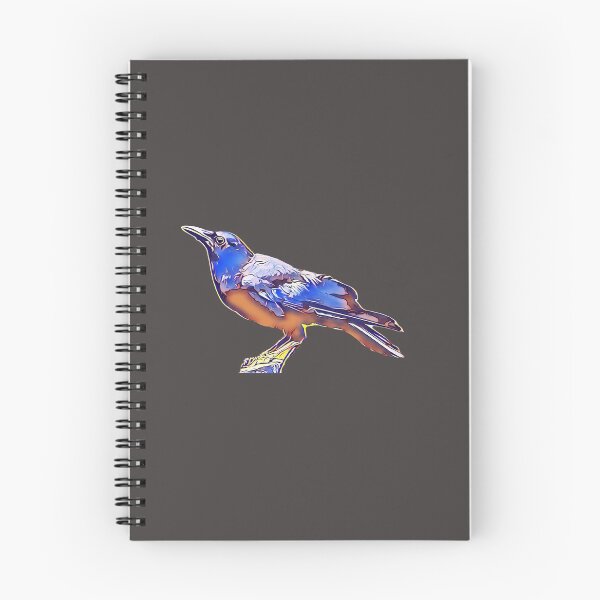 Aperçu de l'œuvre Corbeau coloré attend créée et vendue par Chayan.