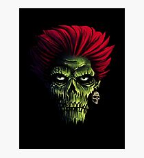 Zombie Trash Photographic Print