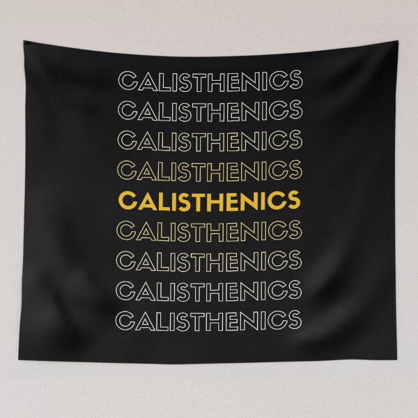 Item preview, Calisthenics pattern design designed and sold by Atleta-Cali.