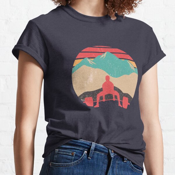 Sunset Deadlifts Powerlifting Classic T-Shirt