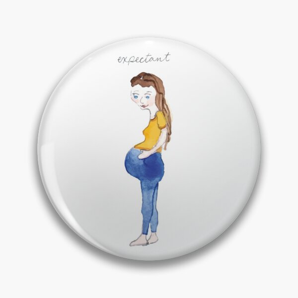 Item preview, Girl Expectant designed and sold by Verity Elise Design.