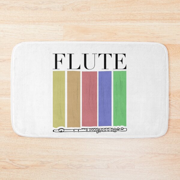 Item preview, MUSICONPRINT FLUTE RAINBOW musician band orchestra instrument designed and sold by yourtravelguide.