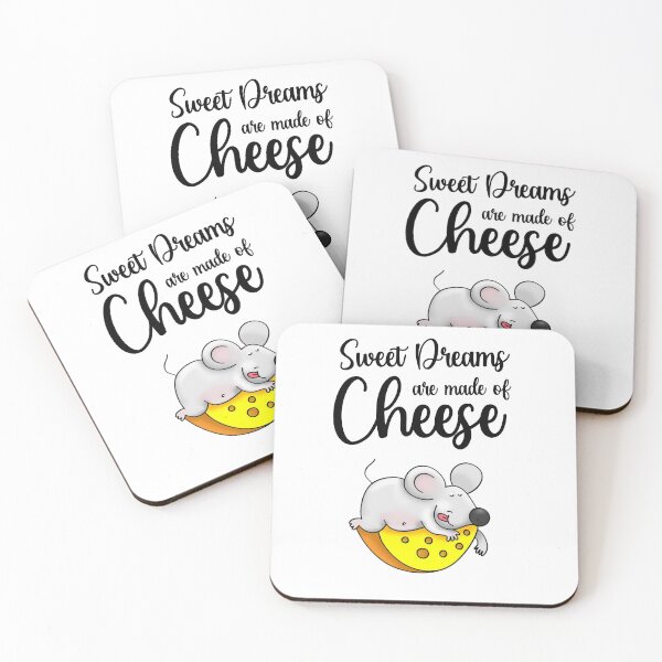 Item preview, Sweet Dreams Are Made Of Cheese designed and sold by PinkPandaPress.