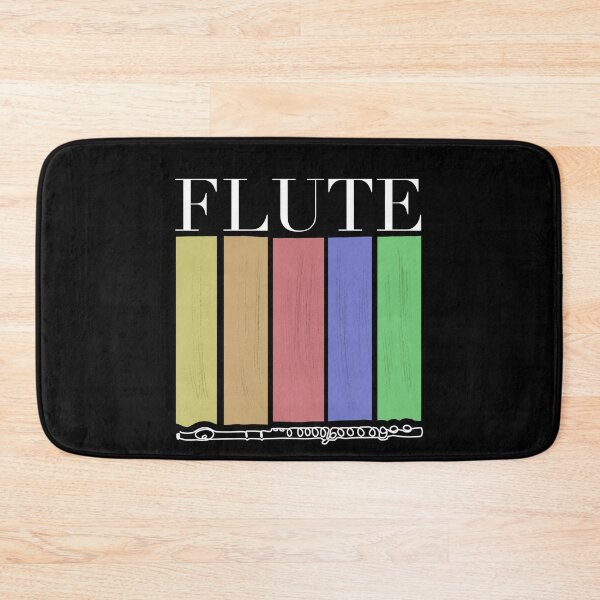 Item preview, MUSICONPRINT FLUTE RAINBOW musician band orchestra instrument designed and sold by yourtravelguide.