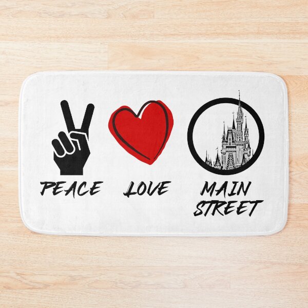 Item preview, Peace Love Main Street designed and sold by FandomTrading.