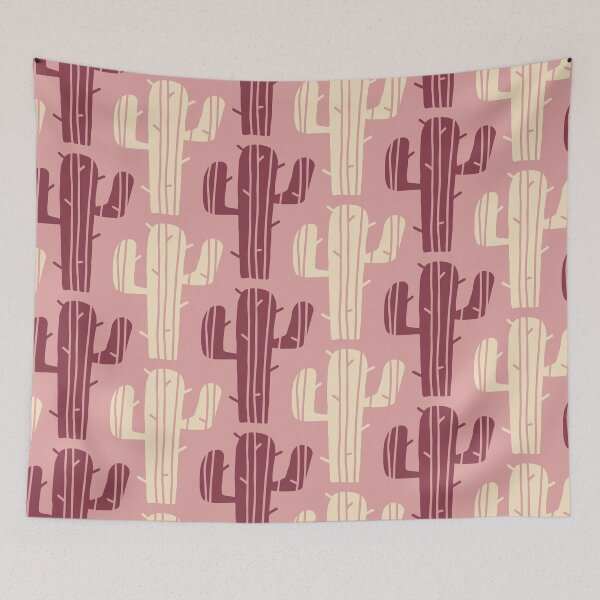 Item preview, Mid Century Modern Desert Cactus Pattern 439 designed and sold by tonymagnerart.