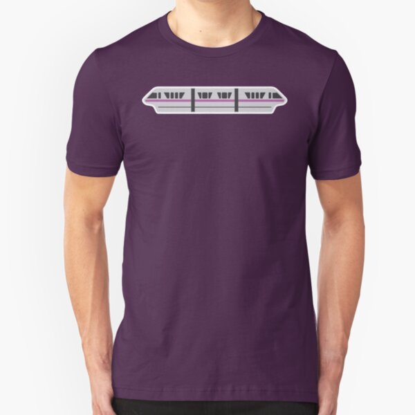 MONORAIL - LIGHT VIOLET Slim Fit T-Shirt