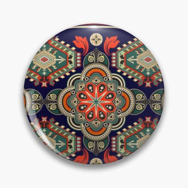 Item preview, Floral ornament abstract all over textile print designed and sold by Sovik Goswami.