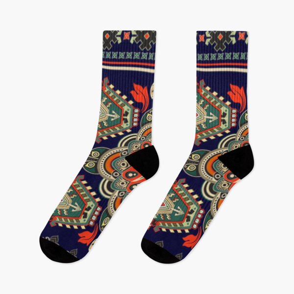 Item preview, Floral ornament abstract all over textile print designed and sold by Sovik Goswami.