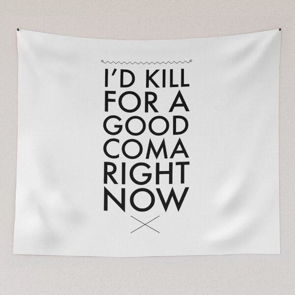 Item preview, A Good Coma designed and sold by kpccrafty.
