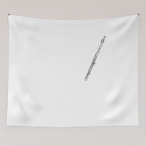 Item preview, MUSICONPRINT LINEPIC FLUTE musician band orchestra instrument designed and sold by yourtravelguide.