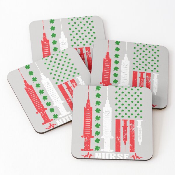 Item preview, Nurse American Flag Shamrock St Patrick's Day 2021 designed and sold by GINIART.