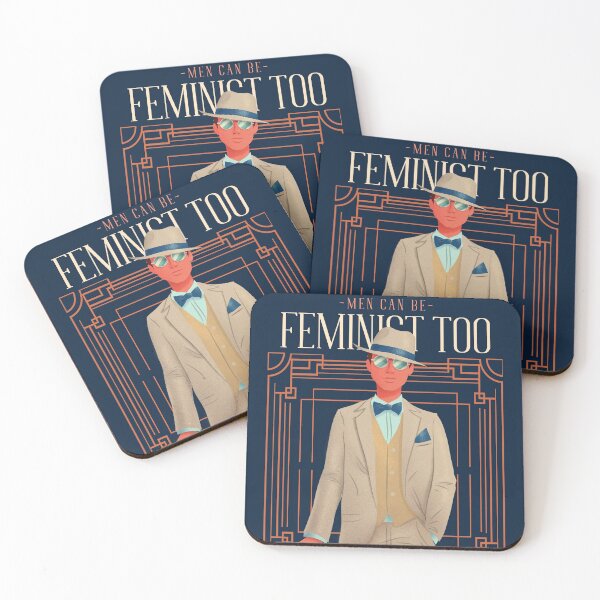 Item preview, Men Can Be Feminist Too designed and sold by Prachi Patel.