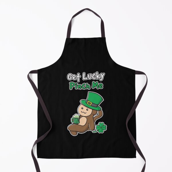 Item preview, Saint Patrick's Day Get Lucky Pinch Me Ooptees Monkey Shenanigans designed and sold by OopteesLydia.