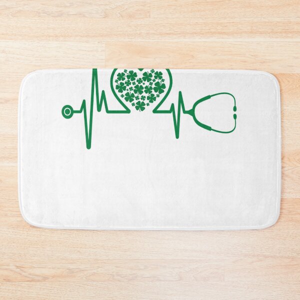 Item preview, Shamrock Nurse Stethoscopes Heartbeat St Patrick’s Day designed and sold by GINIART.
