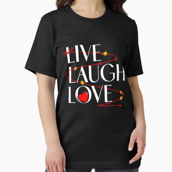 Item preview, Live Laugh Love - think happy thoughts with this inspirational quote designed and sold by Caroline Laursen.