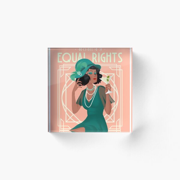 Item preview, Equal Rights Vintage Feminist designed and sold by Prachi Patel.