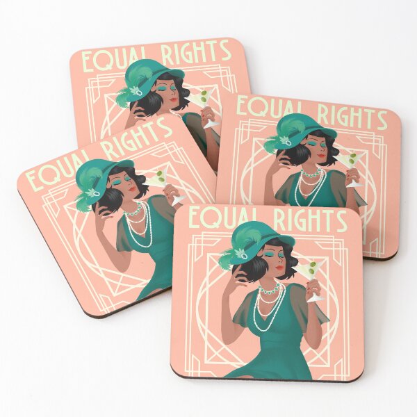 Item preview, Equal Rights Vintage Feminist designed and sold by Prachi Patel.