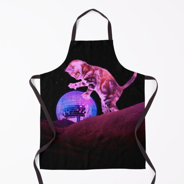 Item preview, Animal Charity: Disco Kitten - Digital Collage designed and sold by DoggoTankDesign.