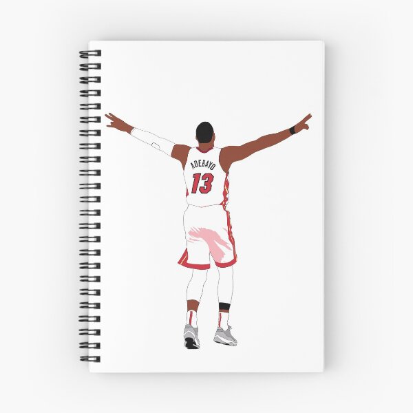 Item preview, Bam Adebayo Threes Up Celebration designed and sold by HomeTeamSports.
