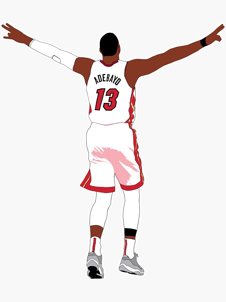 Bam Adebayo Threes Up Celebration