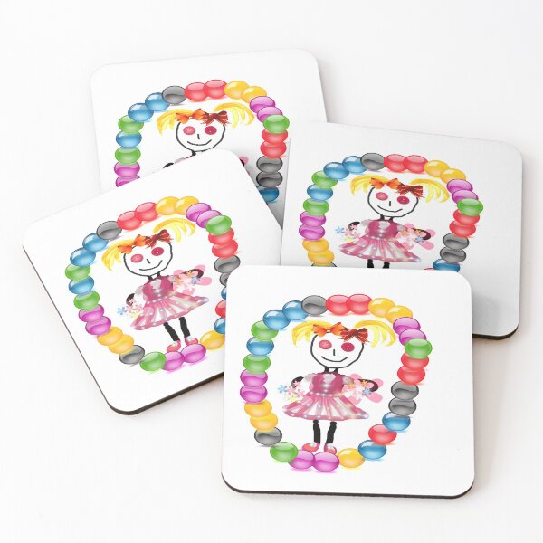 Item preview, Button-eyed cheerleaders designed and sold by DCSMKreativ.