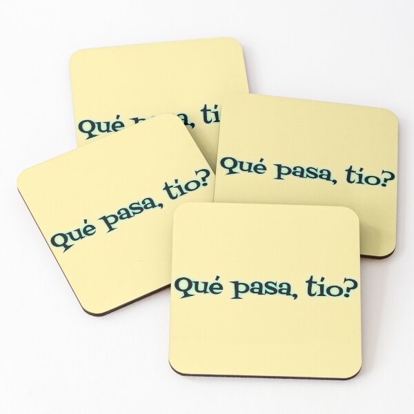 Item preview, qué pasa, tío -- what's up, dude designed and sold by MidnightInk Designs.