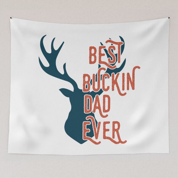 Item preview, Best Buckin' Dad Ever T-Shirt, Hunting Gifts for Dad, Hunting Gifts for Husband designed and sold by UniqueStylistic.