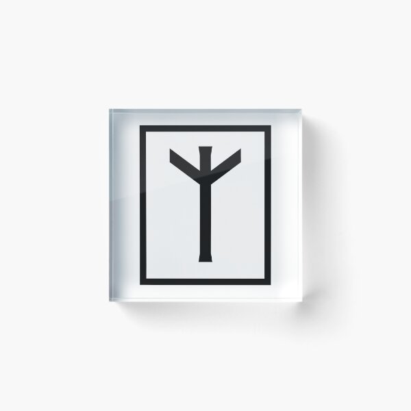 Item preview, Elhaz Protection Norse Rune designed and sold by HalpinDesign.
