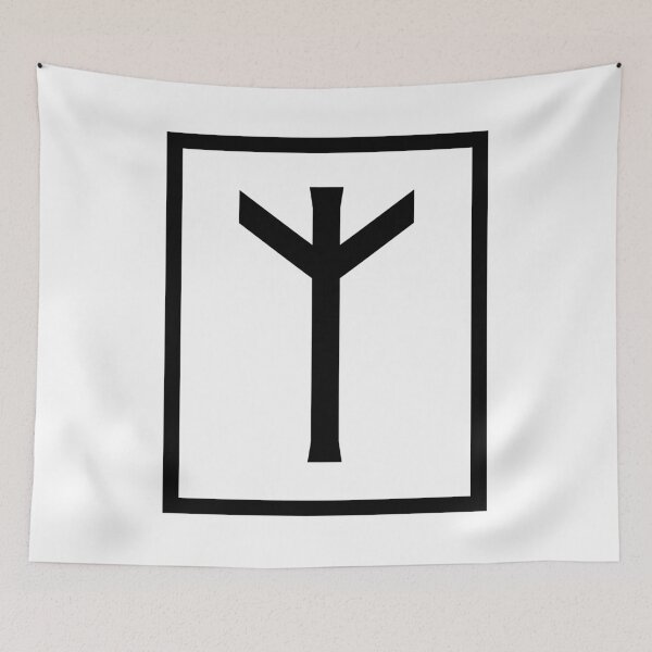 Item preview, Elhaz Protection Norse Rune designed and sold by HalpinDesign.
