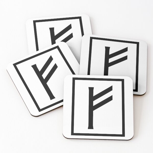 Item preview, Fehu Wealth Norse Rune designed and sold by HalpinDesign.