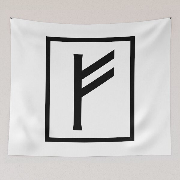 Item preview, Fehu Wealth Norse Rune designed and sold by HalpinDesign.