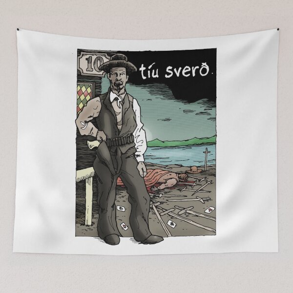 Item preview, 10 of Swords (Pulp Tarot) designed and sold by Sean Simmans.