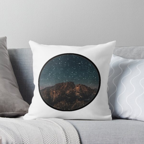 Item preview, Starry Night Sky Mountain View designed and sold by SquishStitches.