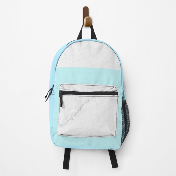 Item preview, White marble texture light blue background designed and sold by by-jwp.