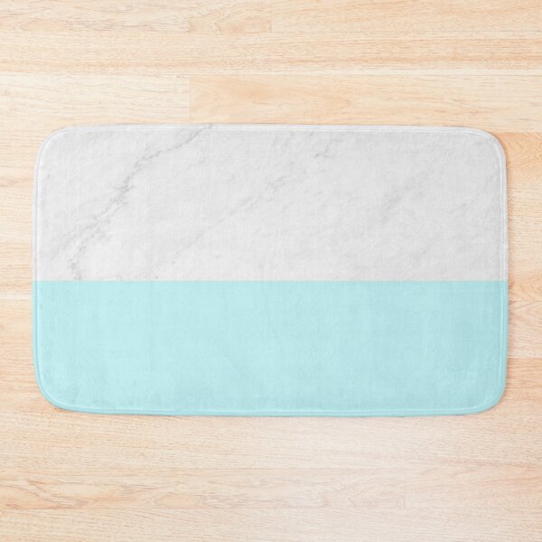 Item preview, White marble texture light blue background designed and sold by by-jwp.