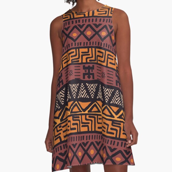Item preview,  African Tribal Mudcloth Pattern designed and sold by SoccaTamam.
